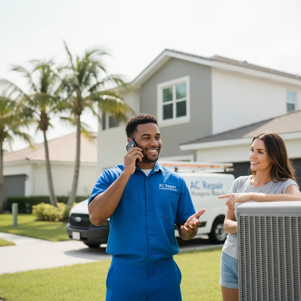 AC Repair Pompano Beach customer support in Telford